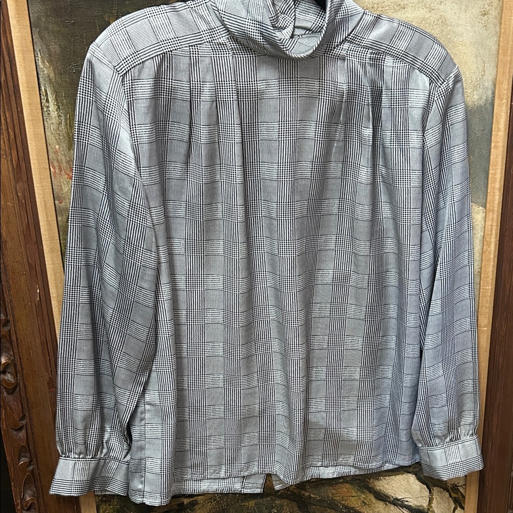 Vintage Gray Blouse